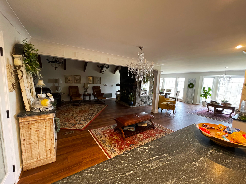 open concept kitchen picture