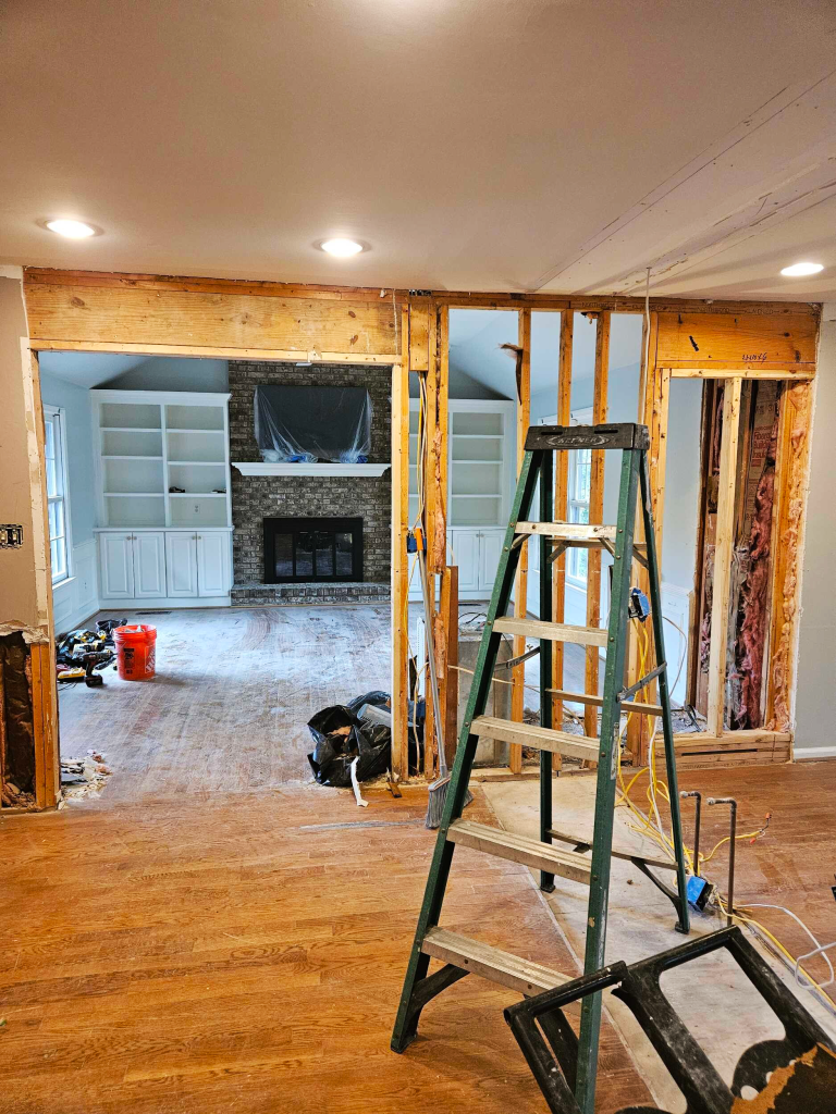 load bearing kitchen walls removal picture