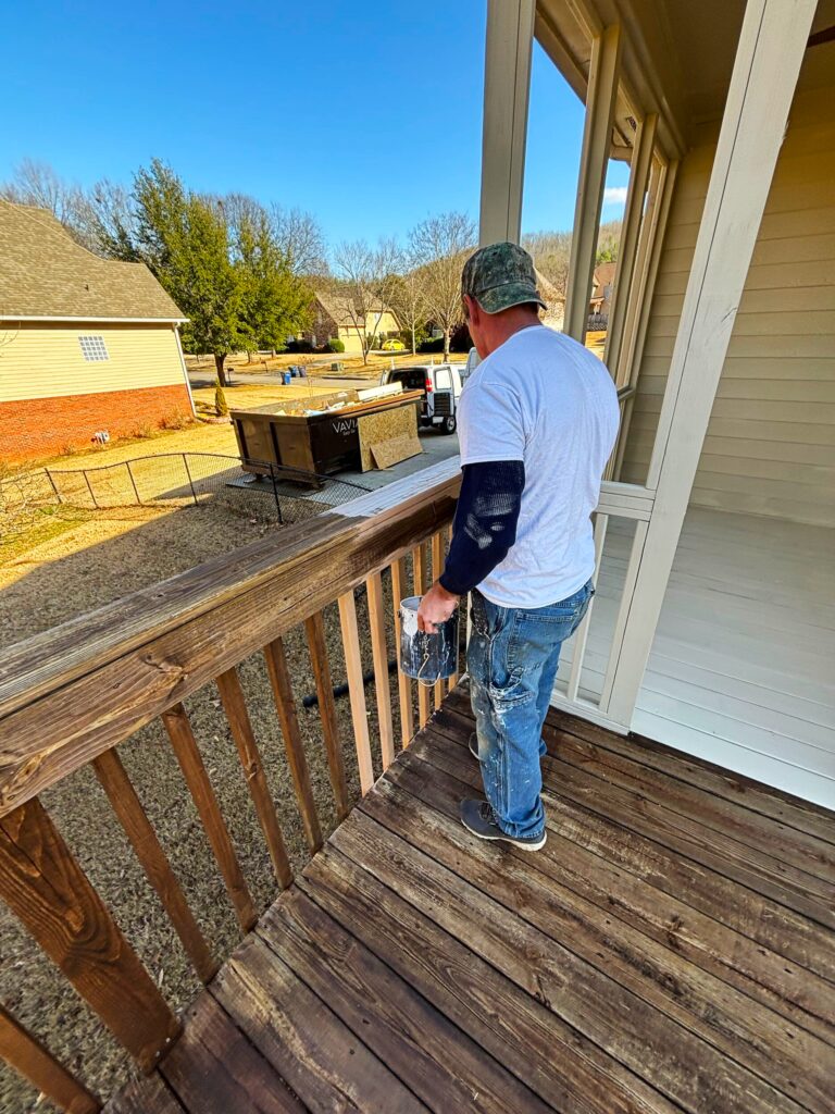 Morrow251 composite decking vs. pvc decking picture