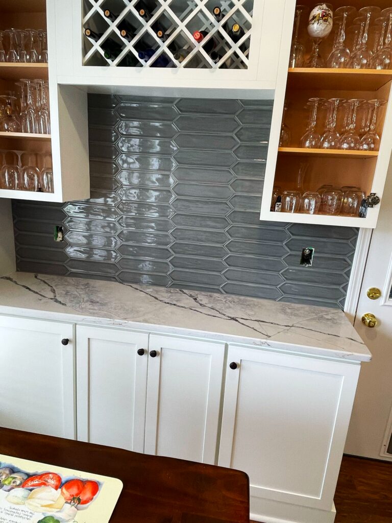 Morrow44 solid white quartz countertops picture
