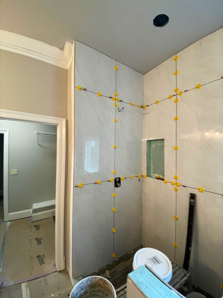 fiberglass shower remodel picture
