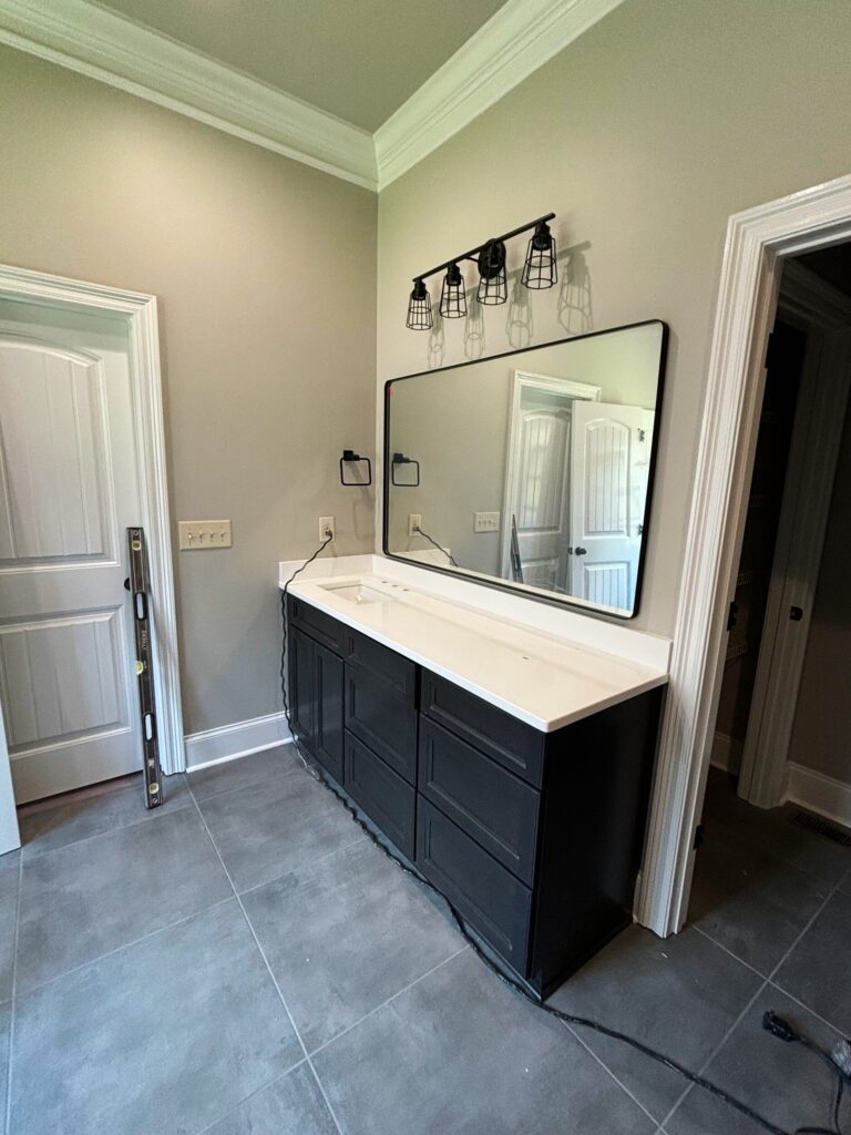 master bathroom remodel timeline picture