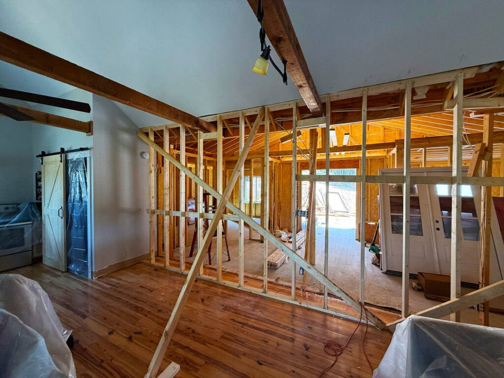 removing a load bearing wall picture