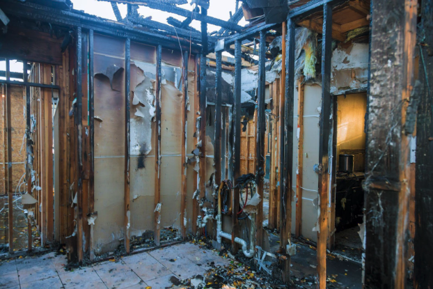 House After Fire smoke damage repair experts picture