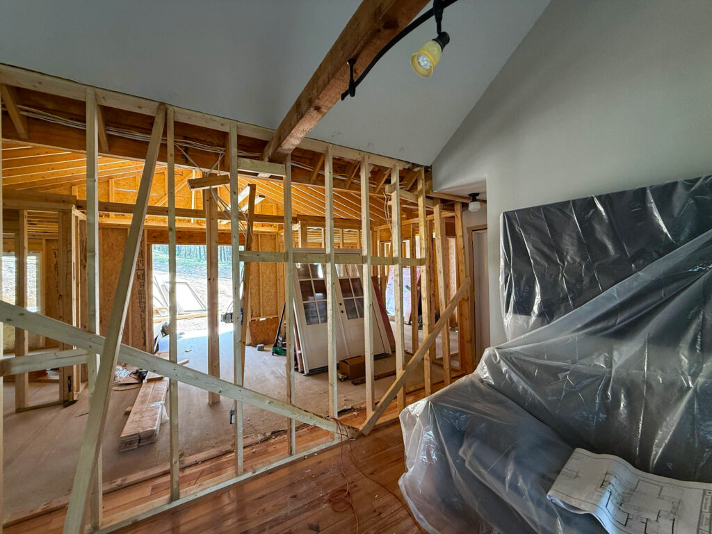 removing a load bearing wall picture