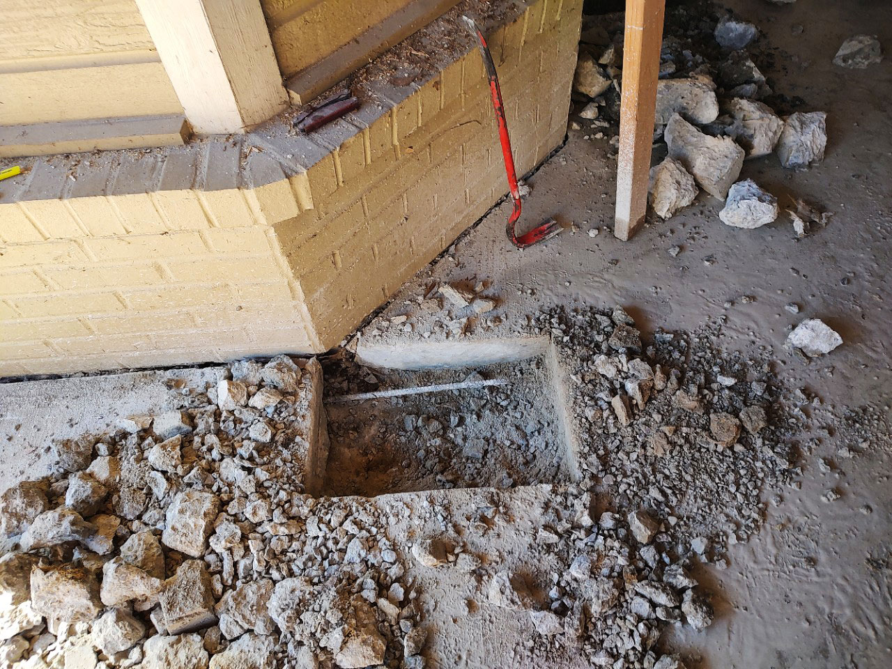 concrete slab repair picture