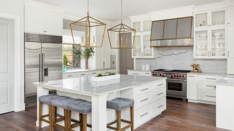mixing metal finishes picture